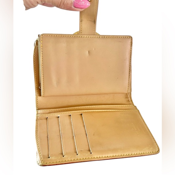 LV Multicolor White Kiss Lock Bifold Wallet - Picture 6 of 12